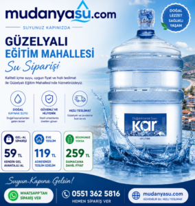 güzelyalı eğitim mahallesi su siparişi