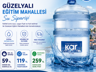 güzelyalı eğitim mahallesi su siparişi