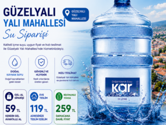 güzelyalı yalı mahallesi su siparişi
